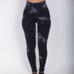 Women - Black Mesh Legging